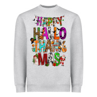 Happy Hallothankmas Heavyweight Sweatshirt | Teevron