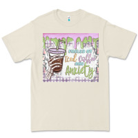 Bone fueled by iced coffee and anxiety Premium Tee - MaliasSmallBusiness