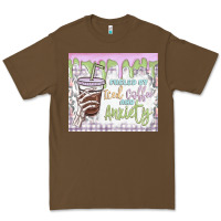 Cacao fueled by iced coffee and anxiety Premium Tee - MaliasSmallBusiness