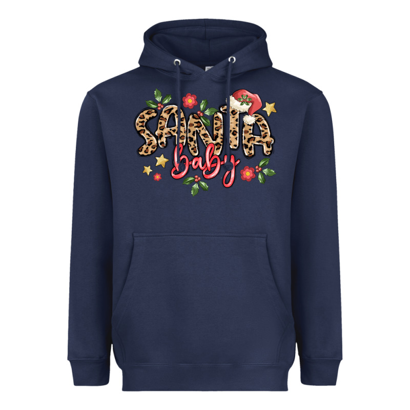 Santa Baby Heavyweight Hoodie by MaliasSmallBusiness | Teevron