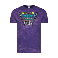 Cloud Purple softball Vintage Tee - CowhideDigitalArt