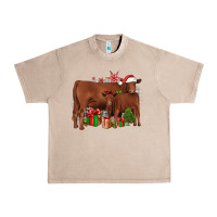 French Oak Christmas Gelbvieh Urban Heavy Tee - JahusDesignShop