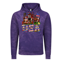 Cloud Purple Barn in the USA Vintage Hoodie - Neo Western