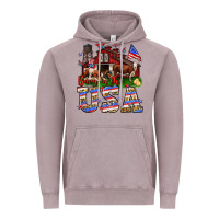 Vintage Zinc Barn in the USA Vintage Hoodie - Neo Western