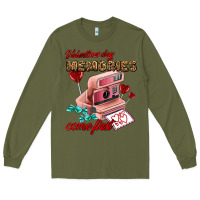 Army Green valentines day memories come first Long Sleeve Tee - AdoDesignShop