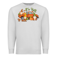 Dove Grey It's Fall Y'all Gnome Premium Sweatshirt - MaliasSmallBusiness