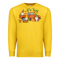 Lemon It's Fall Y'all Gnome Premium Sweatshirt - MaliasSmallBusiness