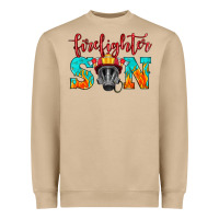 Mushroom firefighter son boy Heavyweight Sweatshirt - HRA Design Shop