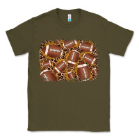 Army Green american football background Classic Tee - JahusDesignShop
