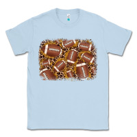 Dusty Blue american football background Classic Tee - JahusDesignShop