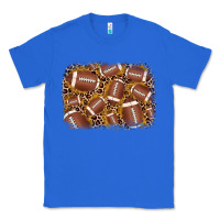 True Royal american football background Classic Tee - JahusDesignShop