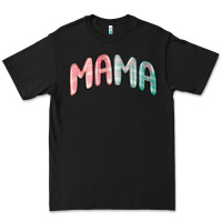 Mama Christmas Plaid Premium Tee | Teevron