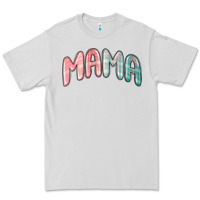 Dove Grey mama christmas plaid Premium Tee - MaliasSmallBusiness