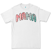 White mama christmas plaid Premium Tee - MaliasSmallBusiness
