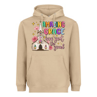 Mushroom amazing grace how sweet the sound Heavyweight Hoodie - MaliasSmallBusiness