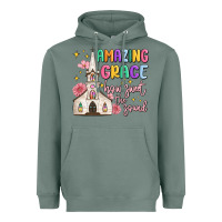 Sage amazing grace how sweet the sound Heavyweight Hoodie - MaliasSmallBusiness