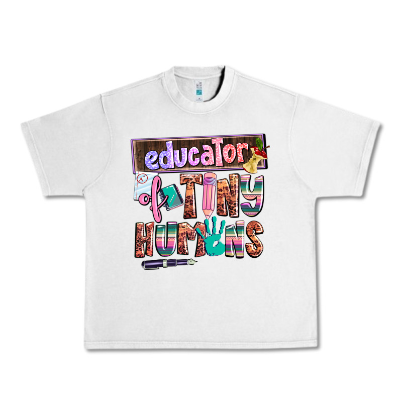 Educator Of Tiny Humans Urban Heavy Tee by AdoDesignShop | Teevron