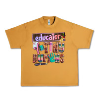 Peanut Butter educator of tiny humans Urban Heavy Tee - AdoDesignShop