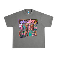 Tornado educator of tiny humans Urban Heavy Tee - AdoDesignShop