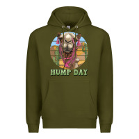 Army Green hump day camel Premium Hoodie - BarkalooDesign