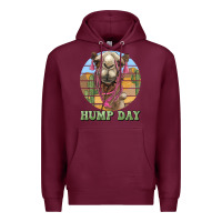 Burgundy hump day camel Premium Hoodie - BarkalooDesign