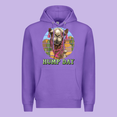 Hump Day Camel Premium Hoodie Designed By Barkaloodesign