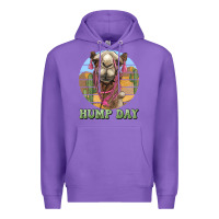 Purple hump day camel Premium Hoodie - BarkalooDesign