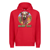 Red hump day camel Premium Hoodie - BarkalooDesign