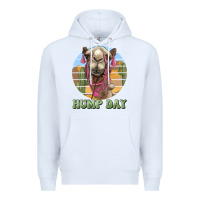 White hump day camel Premium Hoodie - BarkalooDesign