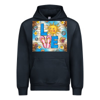 Navy summer love Urban Hoodie - TumblerDesignByShophia