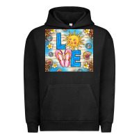 Pigment Black summer love Urban Hoodie - TumblerDesignByShophia