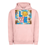 Pigment Salmon summer love Urban Hoodie - TumblerDesignByShophia