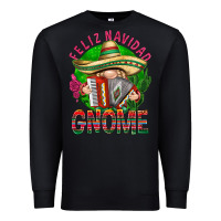 Black Feliz Navidad gnome Premium Sweatshirt - NancyCooperArtShop
