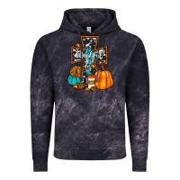 Cloud Black thankful cross Vintage Hoodie - JahusDesignShop