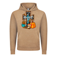 Vintage Coffee thankful cross Vintage Hoodie - JahusDesignShop