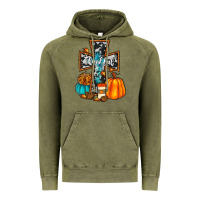 Vintage Olive thankful cross Vintage Hoodie - JahusDesignShop