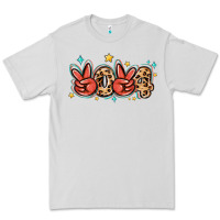 Dove Grey 2024 stars and leopard Premium Tee - MaliasSmallBusiness