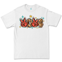 White 2024 stars and leopard Premium Tee - MaliasSmallBusiness
