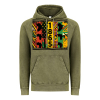 Vintage Olive juneteenth 1865 tumbler Vintage Hoodie - HRA Design Shop
