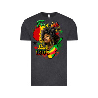 Vintage Black free ish since 1865 Vintage Tee - HRA Design Shop
