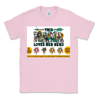 Bubblegum Pink This mama  loves her herd goats Classic Tee - Jasminsmagicworld