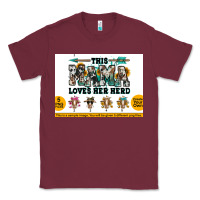 Burgundy This mama  loves her herd goats Classic Tee - Jasminsmagicworld