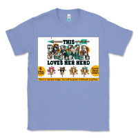 Colony Blue This mama  loves her herd goats Classic Tee - Jasminsmagicworld