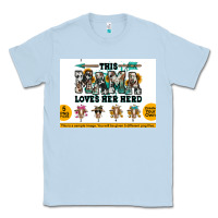 Dusty Blue This mama  loves her herd goats Classic Tee - Jasminsmagicworld