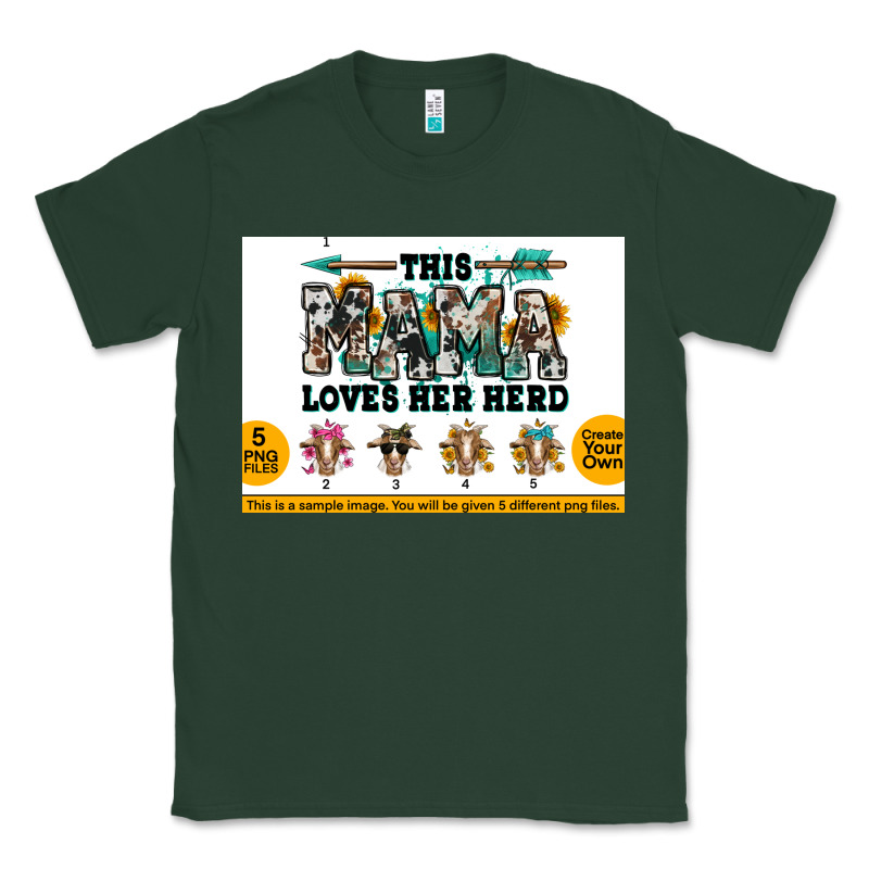 This Mama  Loves Her Herd Goats Classic Tee by Jasminsmagicworld | Teevron