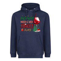 Navy mommy needs her jingle juice Heavyweight Hoodie - MaliasSmallBusiness