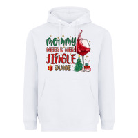 White mommy needs her jingle juice Heavyweight Hoodie - MaliasSmallBusiness