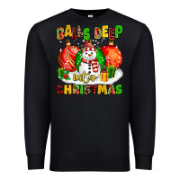 Black Balls Deep Into Christmas Premium Sweatshirt - MaliasSmallBusiness