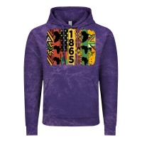 Cloud Purple juneteenth brush stroke 2 Vintage Hoodie - HRA Design Shop