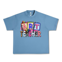 Pebble Blue art teacher Urban Heavy Tee - AdoDesignShop